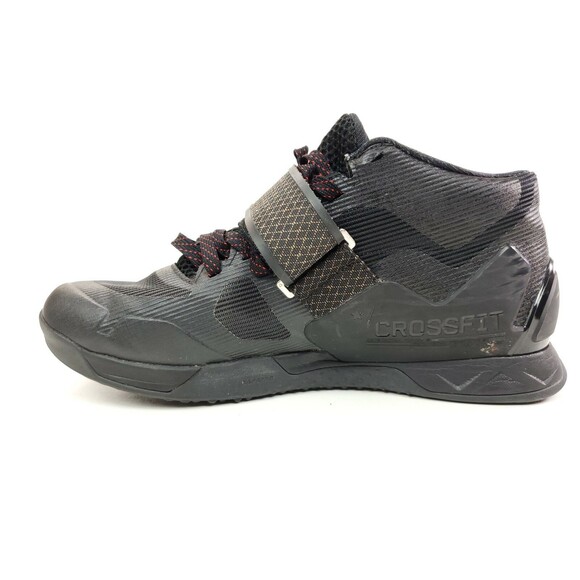 Reebok Crossfit Transition Size 7.5 CVT AR0664 Black Mid Top Gym Training Shoe main image 6